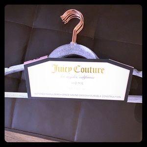 2 sets juicy couture hangers
